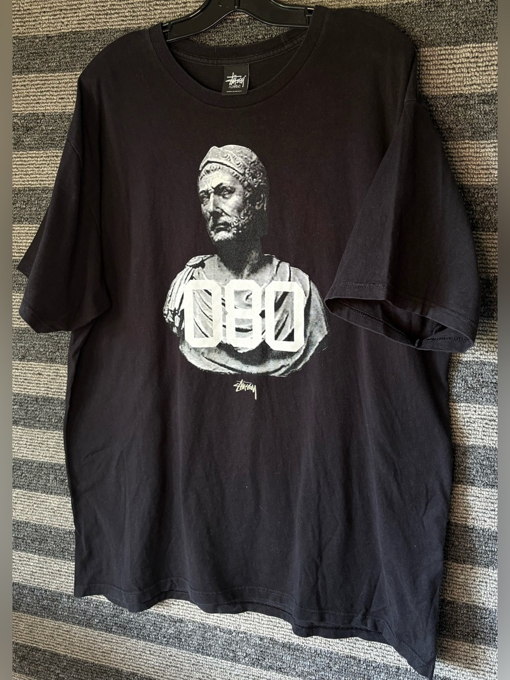 Stussy 080 Men’s Black T-Shirt Size XL EUC